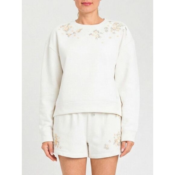 Twinset Sweatshirt Woman Pearl